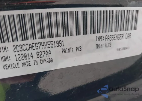 2017 Chrysler 300C из США, поврежденный, VIN 2C3CCAEG7HH551991